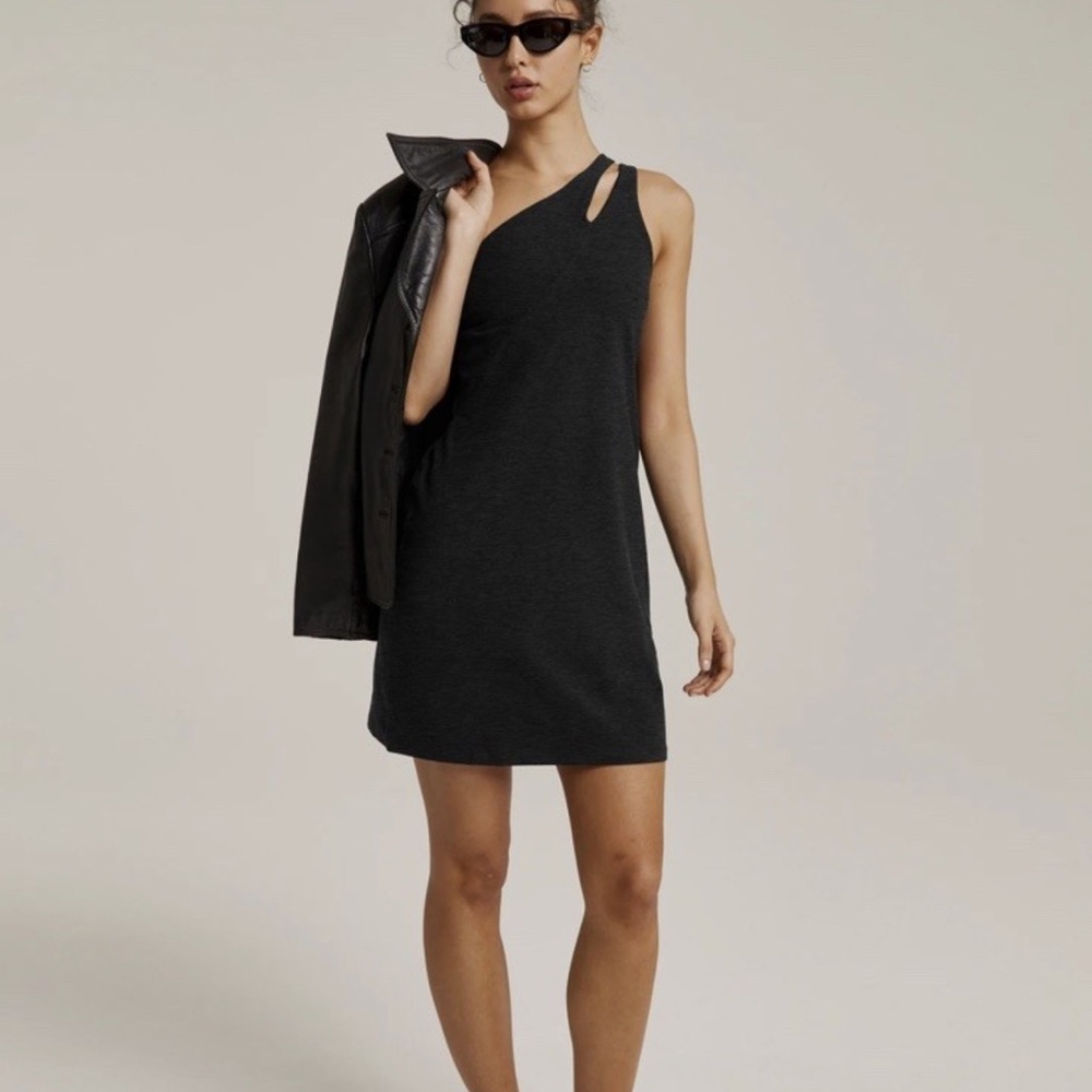 Beyond Yoga spacedye lost your mind One-Shoulder Dress